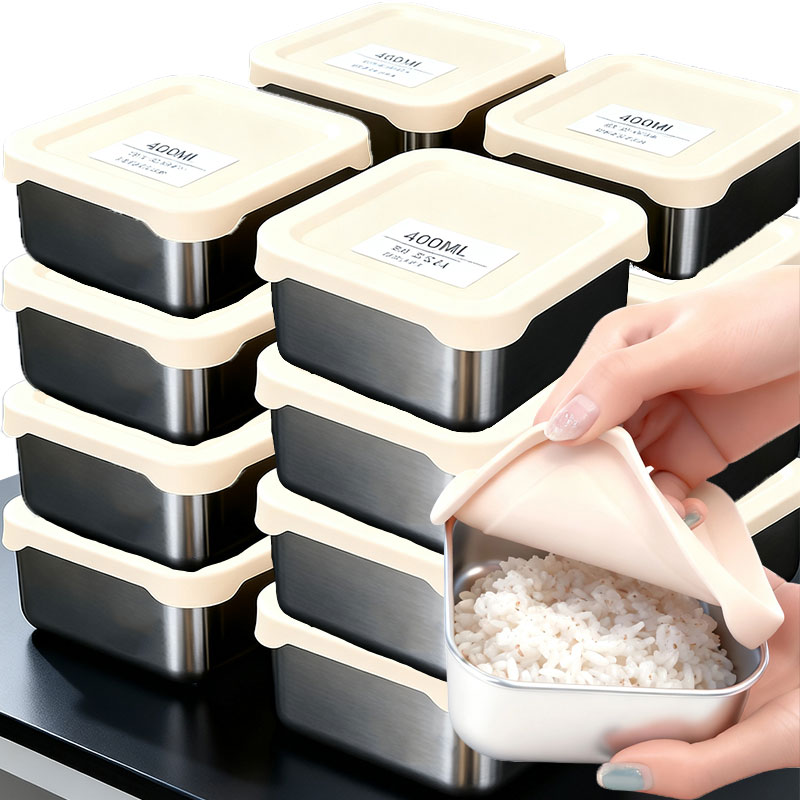 Meal Prep Ideas - 400ml 304 Stainless Steel Lunch Box