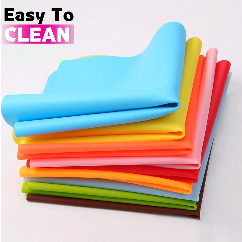 Food Prep Mat - Food Silicone Placemat Non-Slip Table Mat