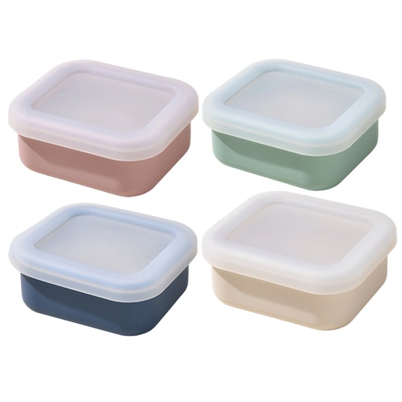 Meal Prep List - AB33-4-Pack Silicone Freezer Molds With Lids