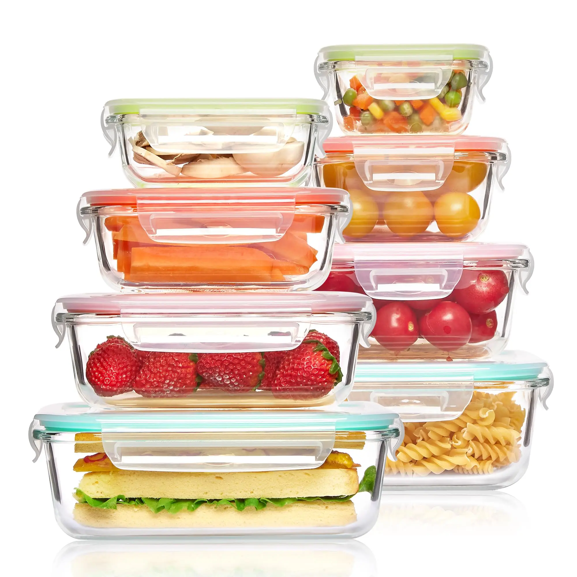 Meal Prep List - Glass Lunch Box Food Storage Containers,