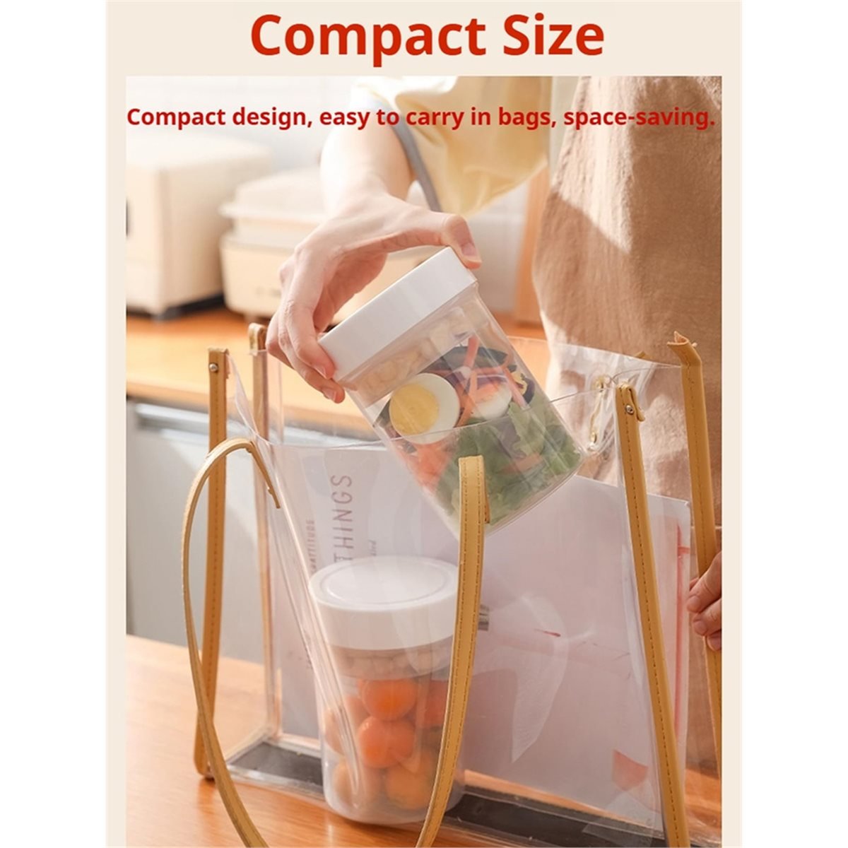 Leakproof Salad Jars - Wet/Dry - Meal Prep Jar Salad のレビューと価格
