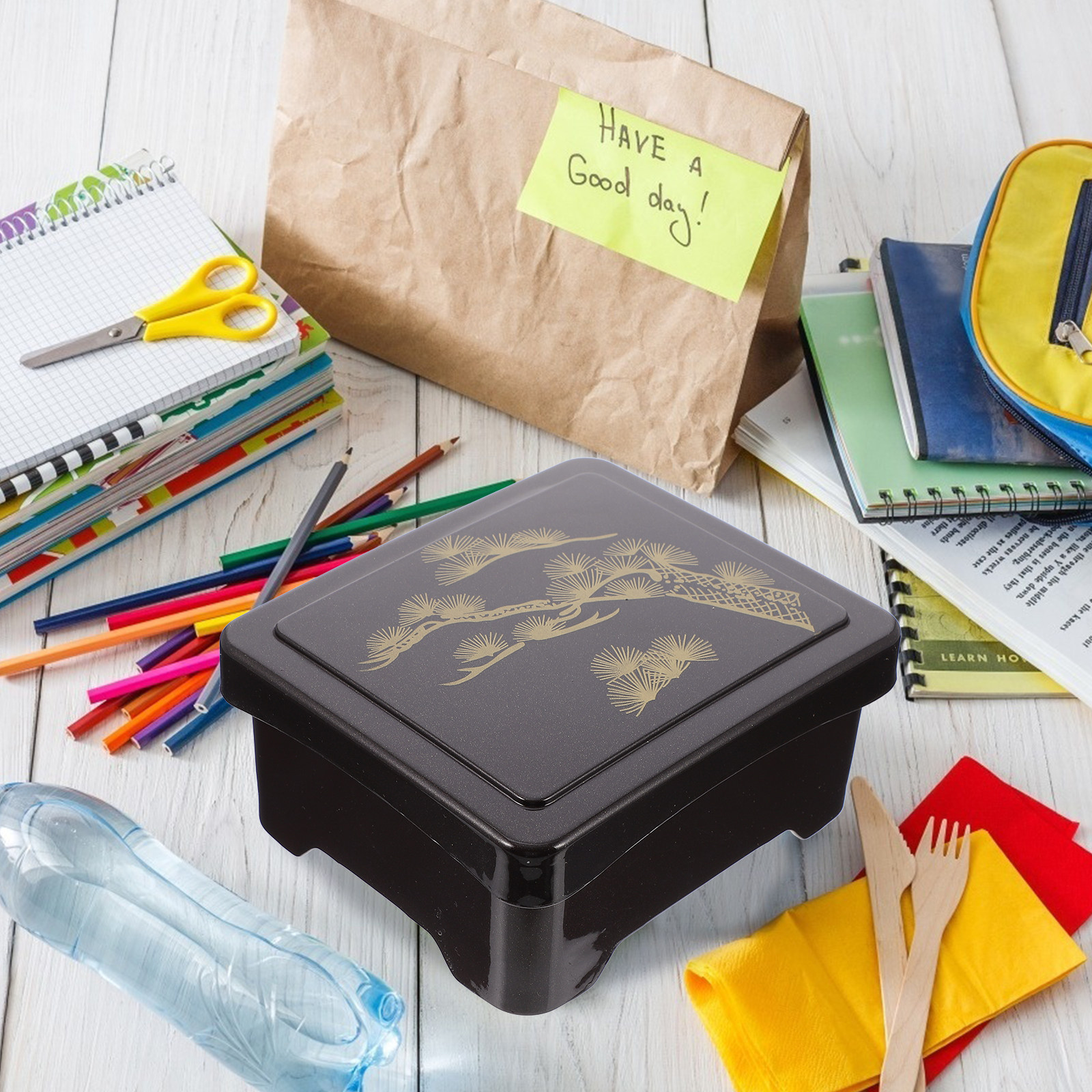 Sushi Bento Acrylic Lunch Box  - Meal Prep Japanese のレビューと価格