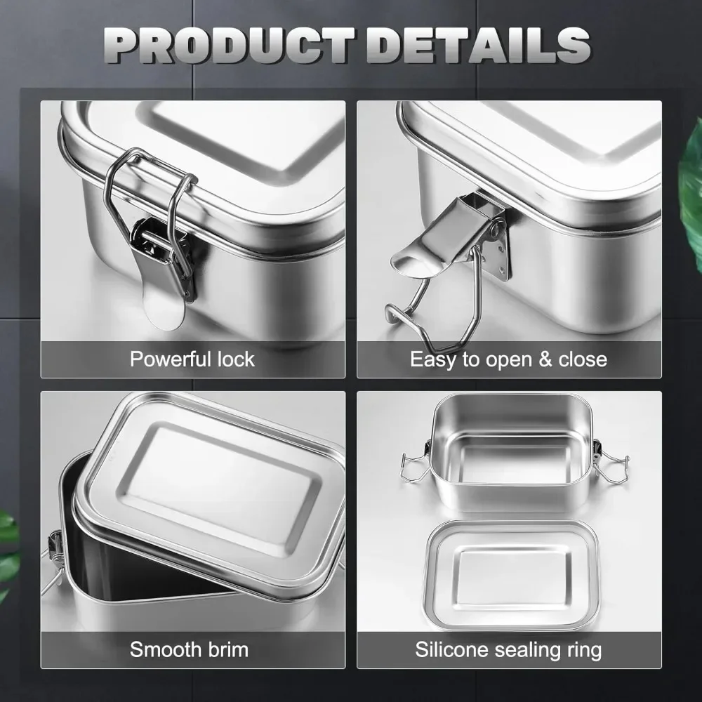 Stainless Steel Lunch Box for  - Meal Prep List のレビューと価格