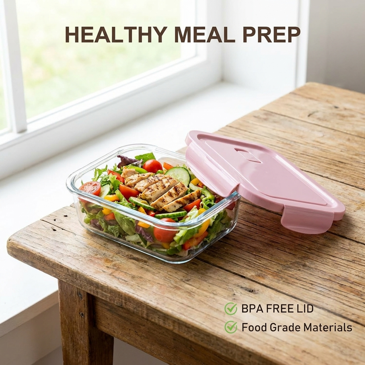 Airtight Glass Food Storage Co - Meal Prep Ideas のレビューと価格