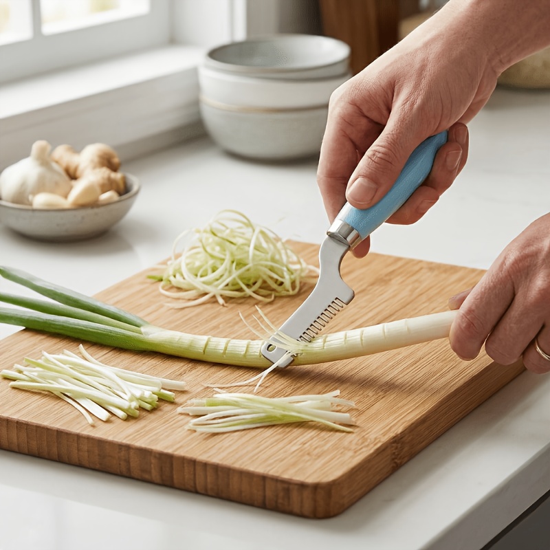 1pc Plastic Handle Scallion Ch - Meal Prep Restaurant のレビューと価格