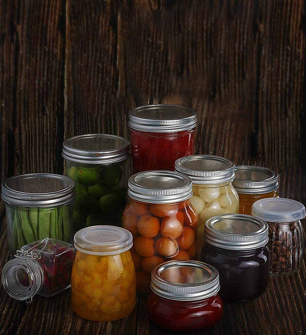 Regular Mouth Mason Jars and L - Meal Prep Jar Salad のレビューと価格