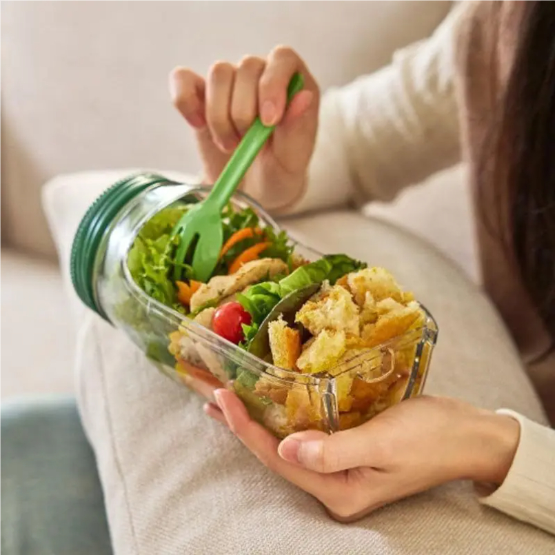 2026 New Portable Plastic Sala - Meal Prep Ideas のレビューと価格
