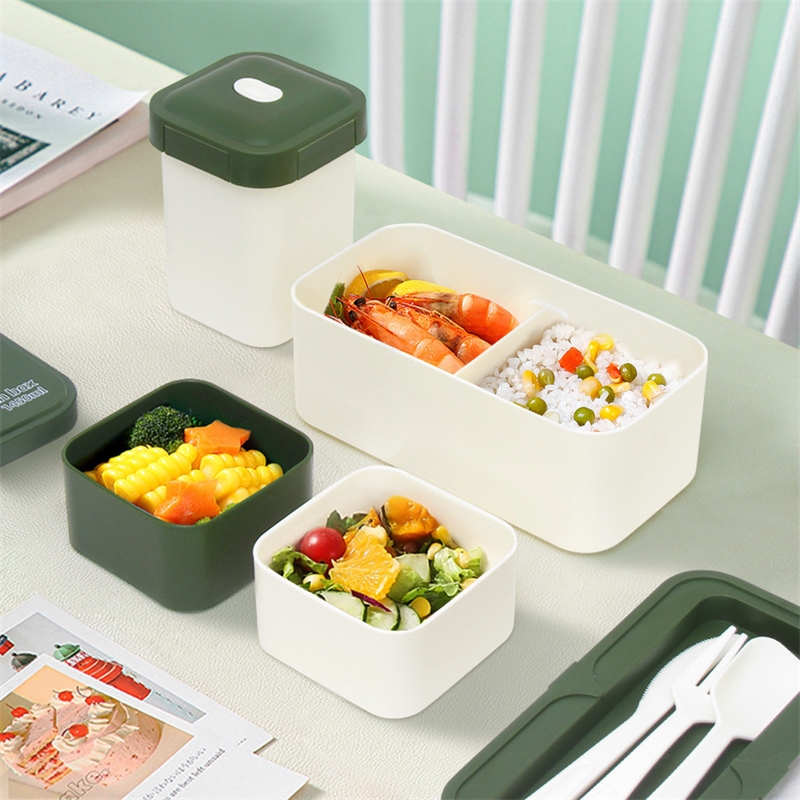 Double Compartment Lunch Box M - Meal Prep Japanese のレビューと価格