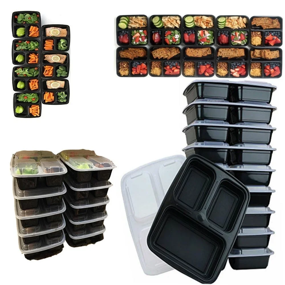 7 Pack 3 Compartment Meal Prep - Meal Prep List のレビューと価格