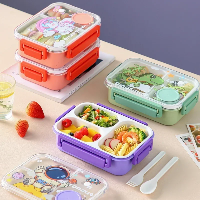 Unicorn Cartoon Bento Lunch Bo - Meal Prep Snacks For Toddlers のレビューと価格