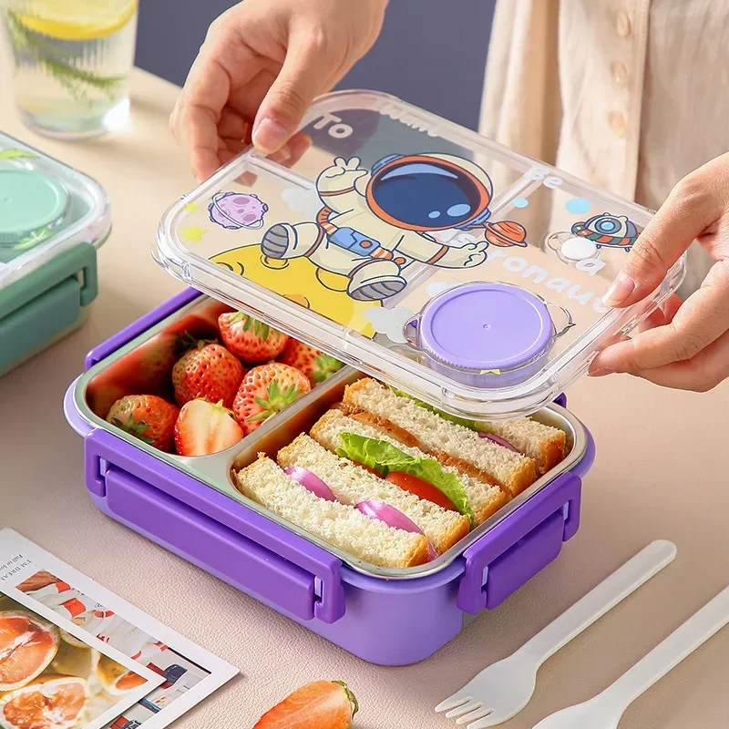 Unicorn Cartoon Bento Lunch Bo - Meal Prep Snacks For Toddlers のレビューと価格