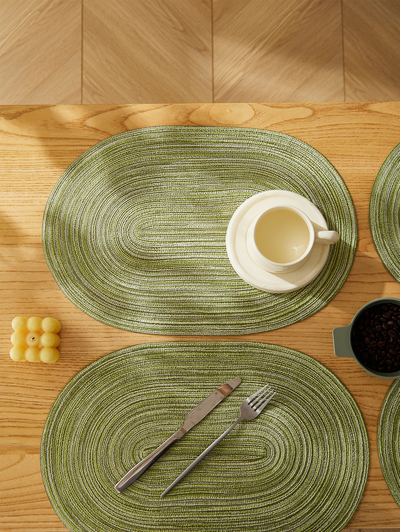 Placemats Set of 4,Heat resist - Food Prep Mat のレビューと価格