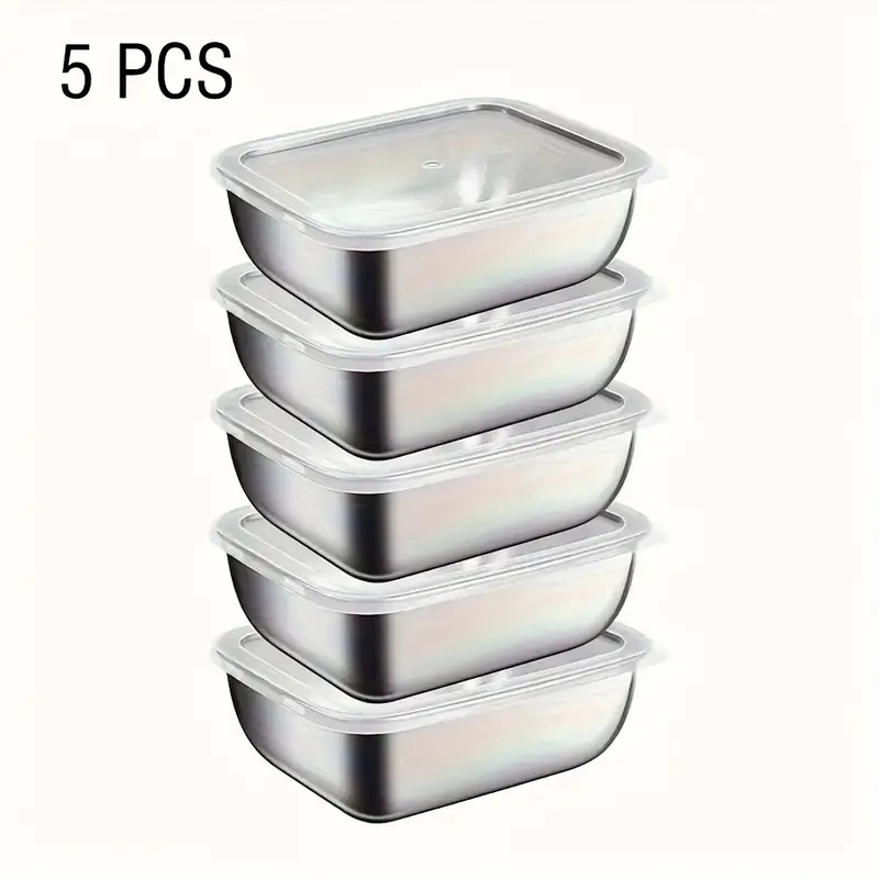5-Piece Stainless Steel Food S - Meal Prep List のレビューと価格