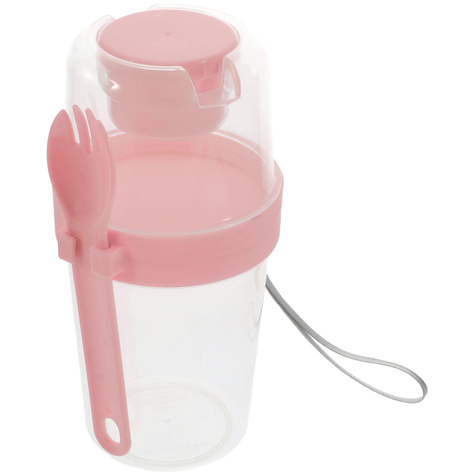 1Set Double-Layer Portable Sal - Meal Prep Jar Salad のレビューと価格