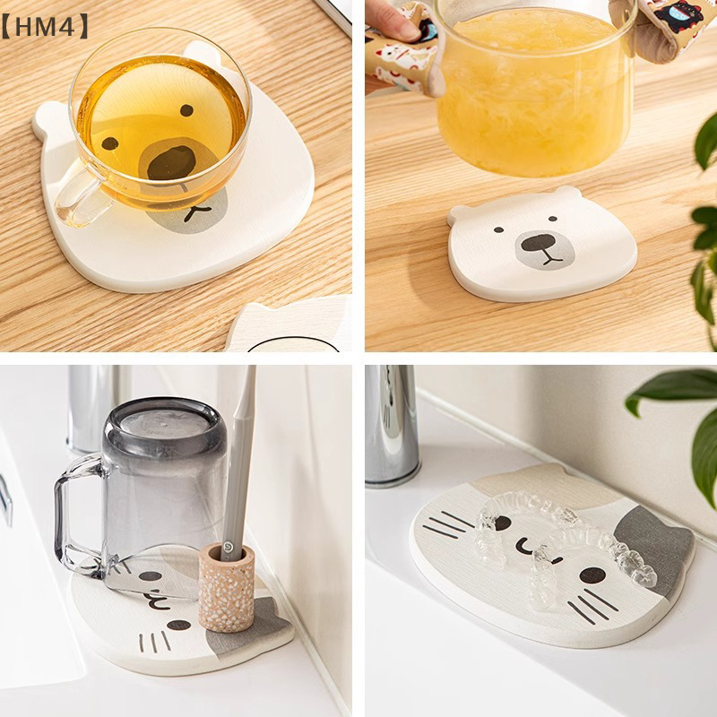 〔HM4〕Cute Animal Coaster Diato - Food Prep Mat のレビューと価格