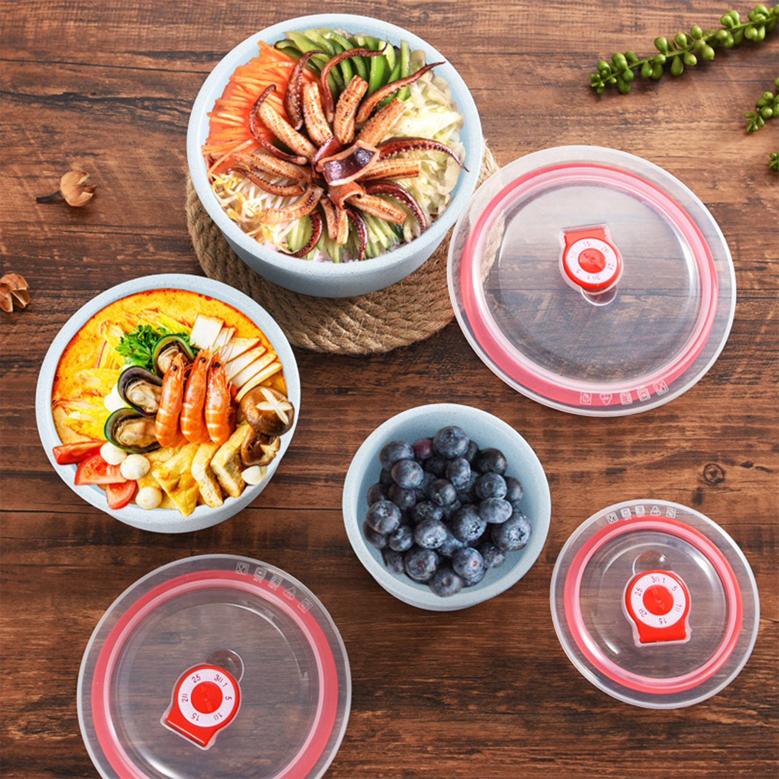 3pcs Food Storage Containers B - Meal Prep List のレビューと価格