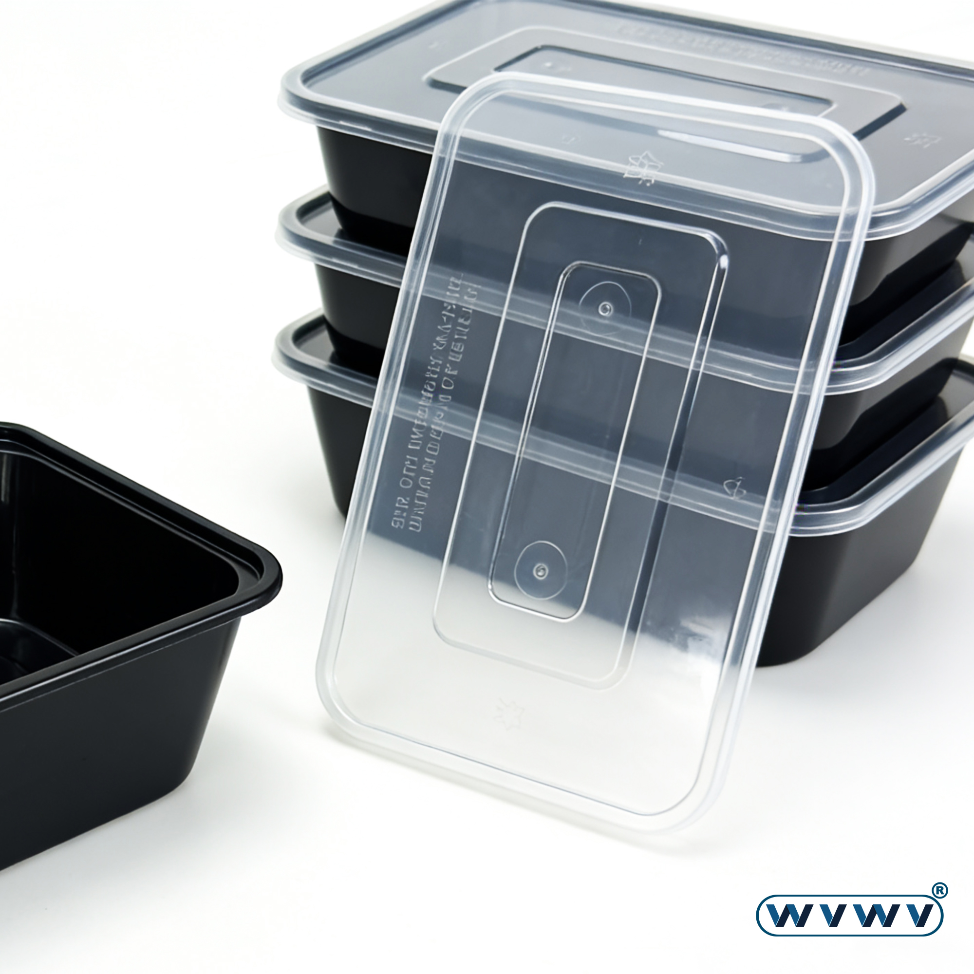 10/50Pcs 20Oz/600Ml Black Lunc - Meal Prep List のレビューと価格