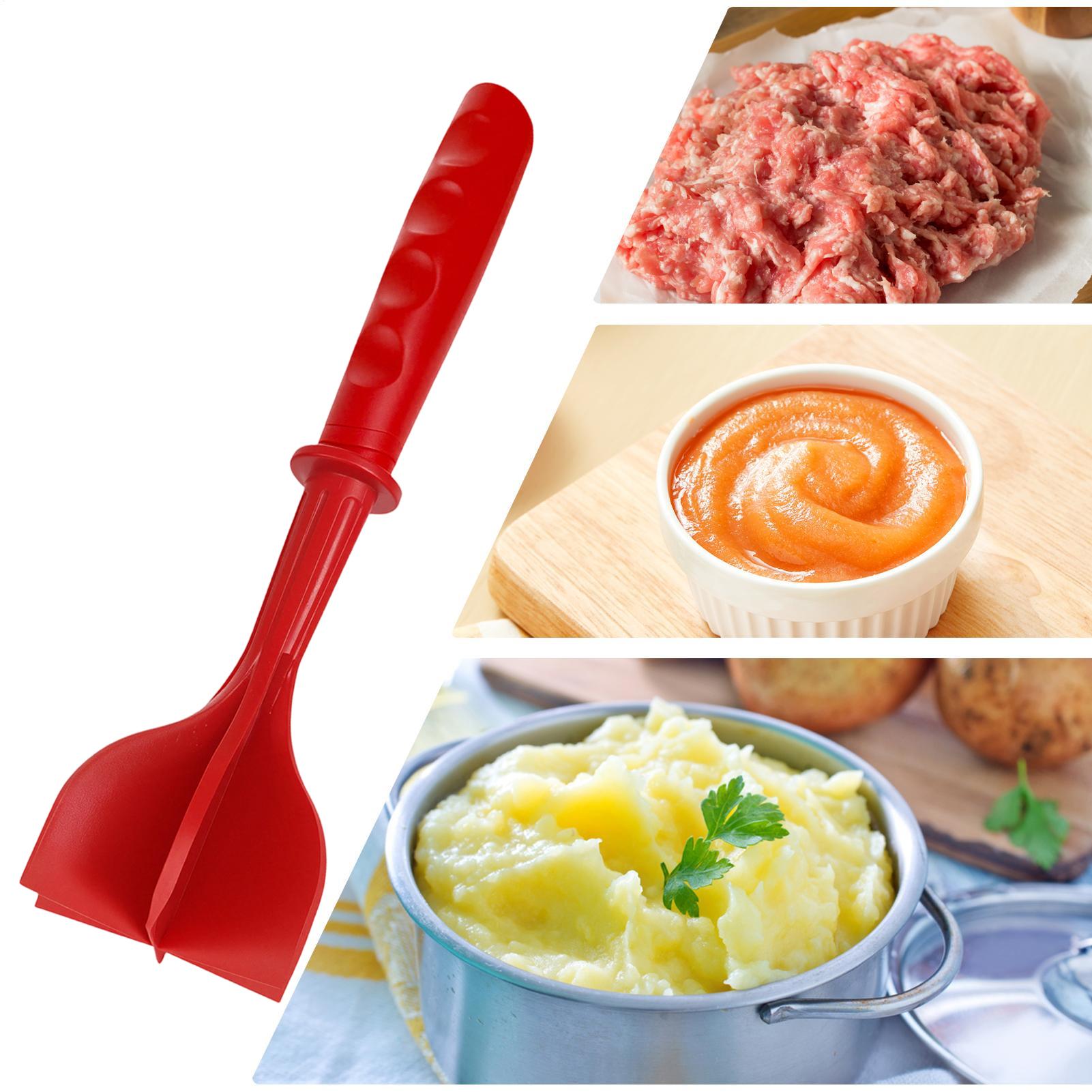 Meat Masher 6 Curve Heat Resis - Meal Prep Chef のレビューと価格