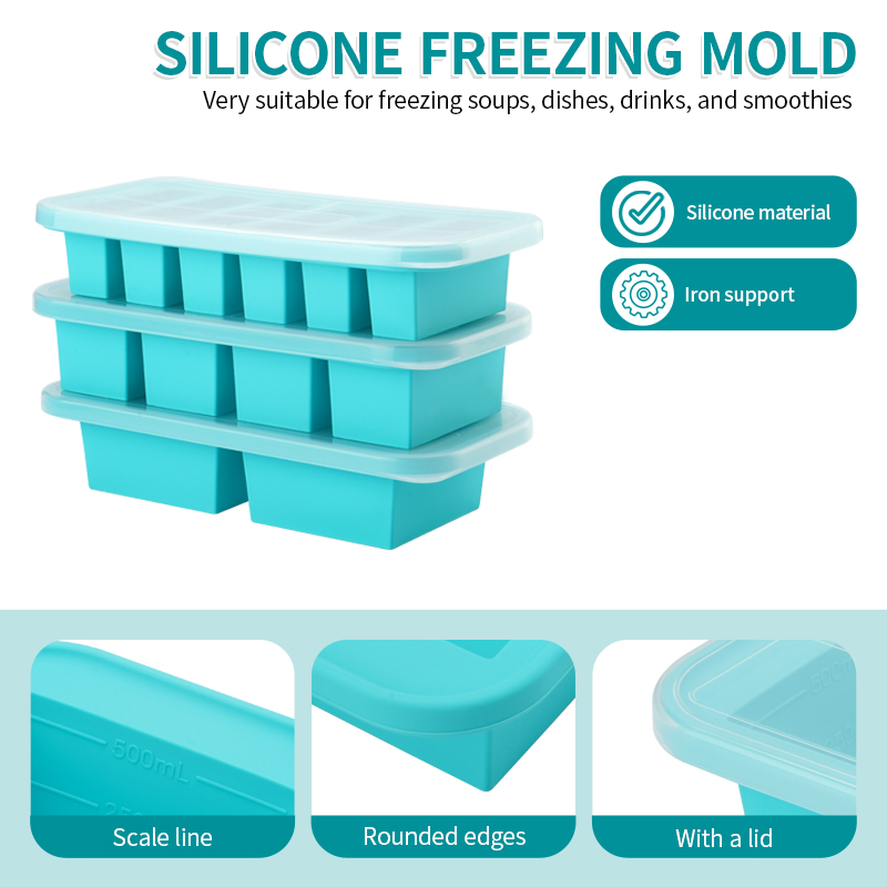 2 or 3-piece Silicone Freezer  - Meal Prep List のレビューと価格