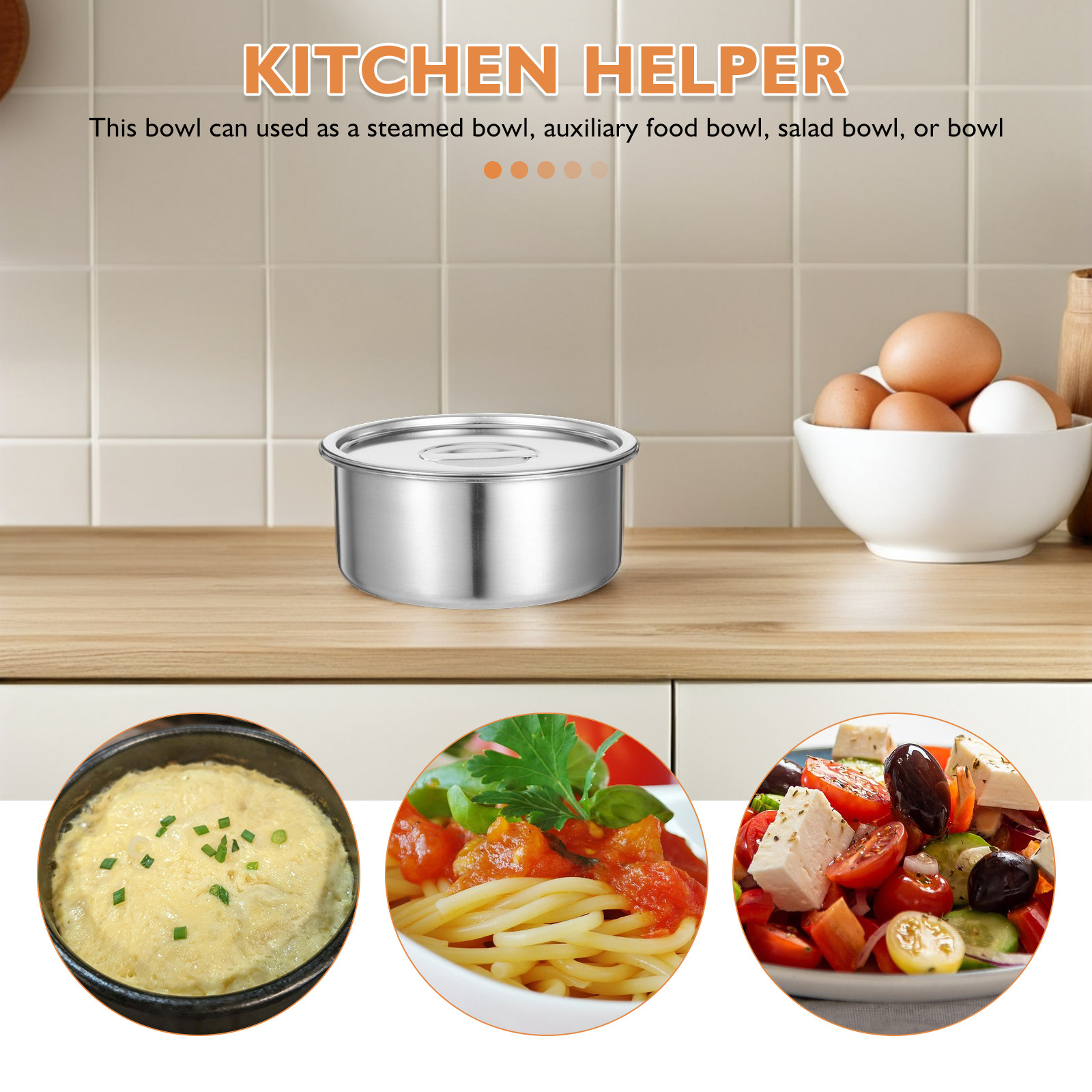 Stainless Steel Steamed Egg Bo - Meal Prep Restaurant のレビューと価格