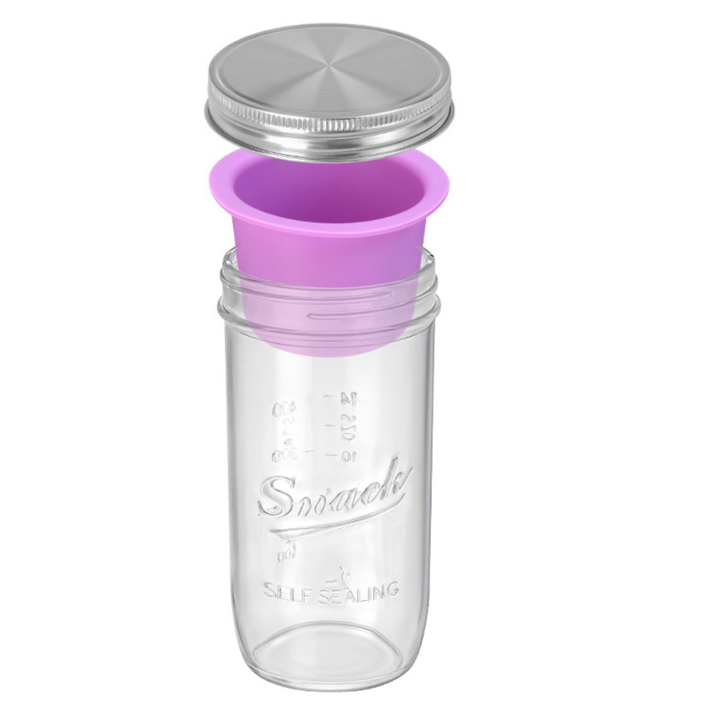 16/24 Oz Salad Glass Jars Wide - Meal Prep Jar Salad のレビューと価格