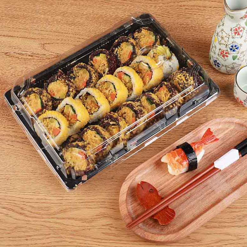 10Pcs Thickened Sushi Box With - Meal Prep Restaurant のレビューと価格