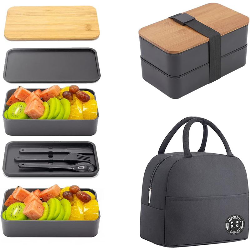 Japanese Bento Box with Bamboo - Meal Prep Japanese のレビューと価格