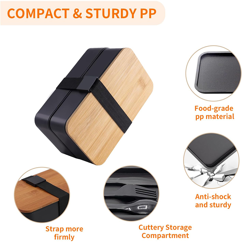 Japanese Bento Box with Bamboo - Meal Prep Japanese のレビューと価格