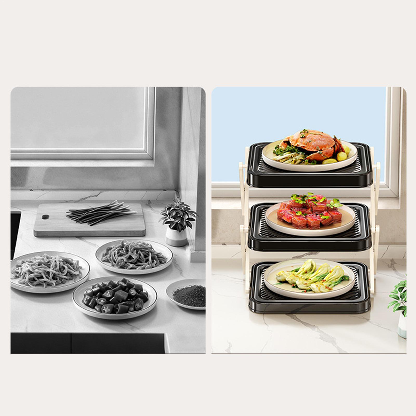 Multi-Layer Food Prep Tray Rac - Meal Prep Chef のレビューと価格