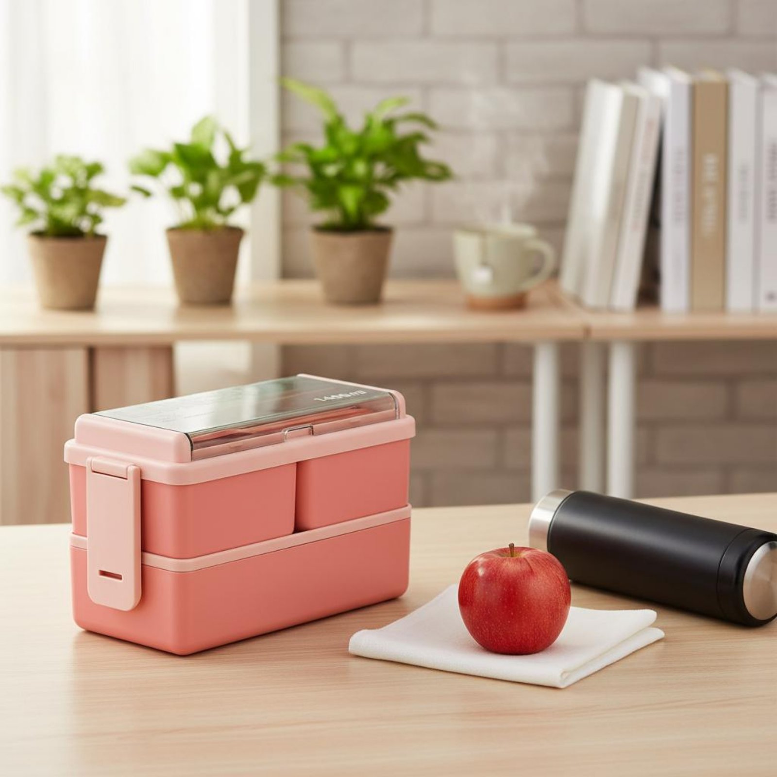 Plastic Bento Lunch Box Microw - Meal Prep Japanese のレビューと価格
