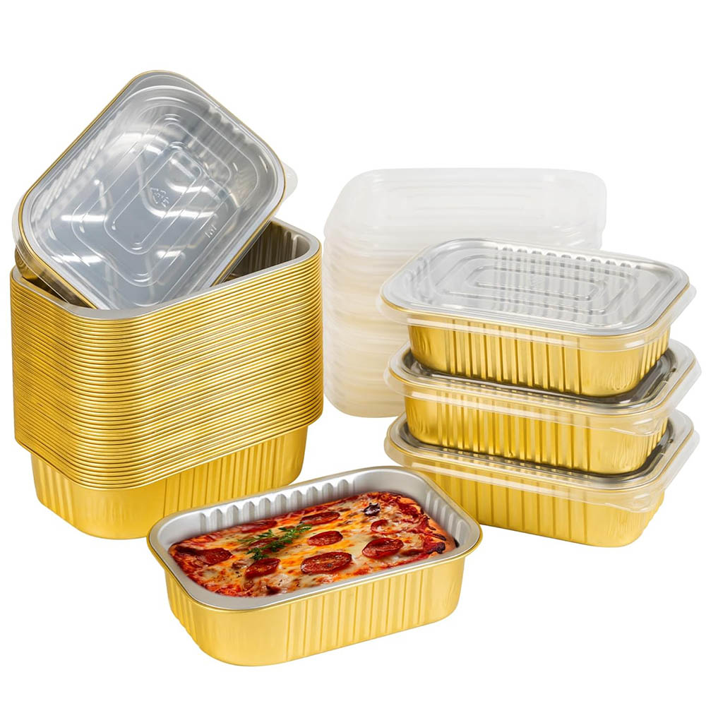Small Aluminum Pans with Lids  - Meal Prep List のレビューと価格