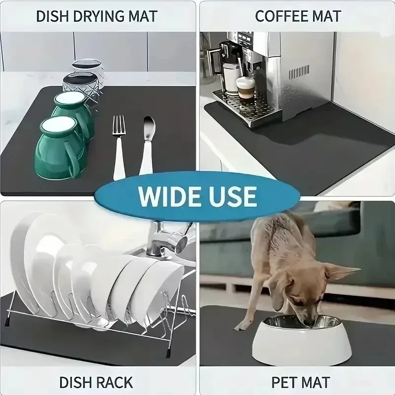 Super Absorbent Large Kitchen  - Food Prep Mat のレビューと価格