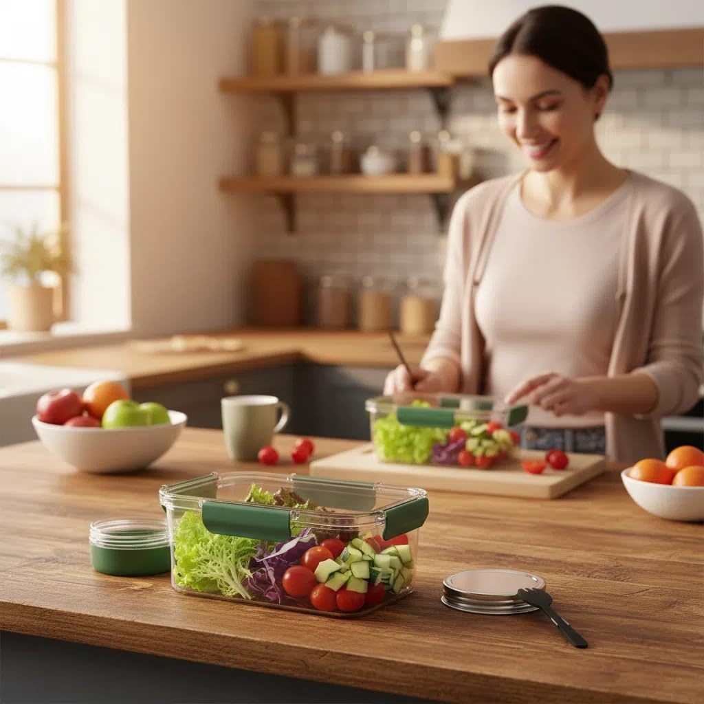 Solar Pod Jar Food Storage Con - Meal Prep Jar Salad のレビューと価格