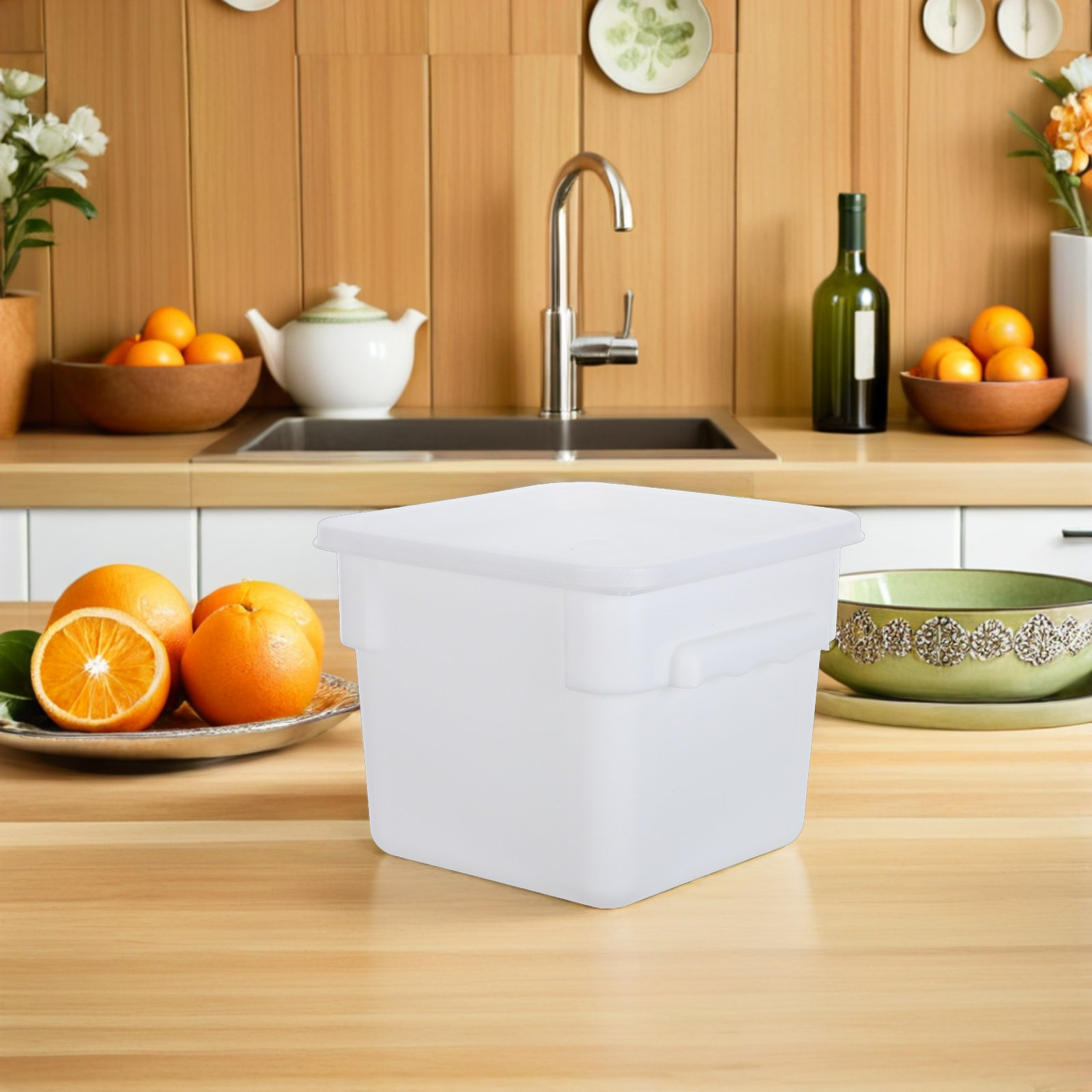 4L Stackable Rectangular White - Meal Prep Restaurant のレビューと価格