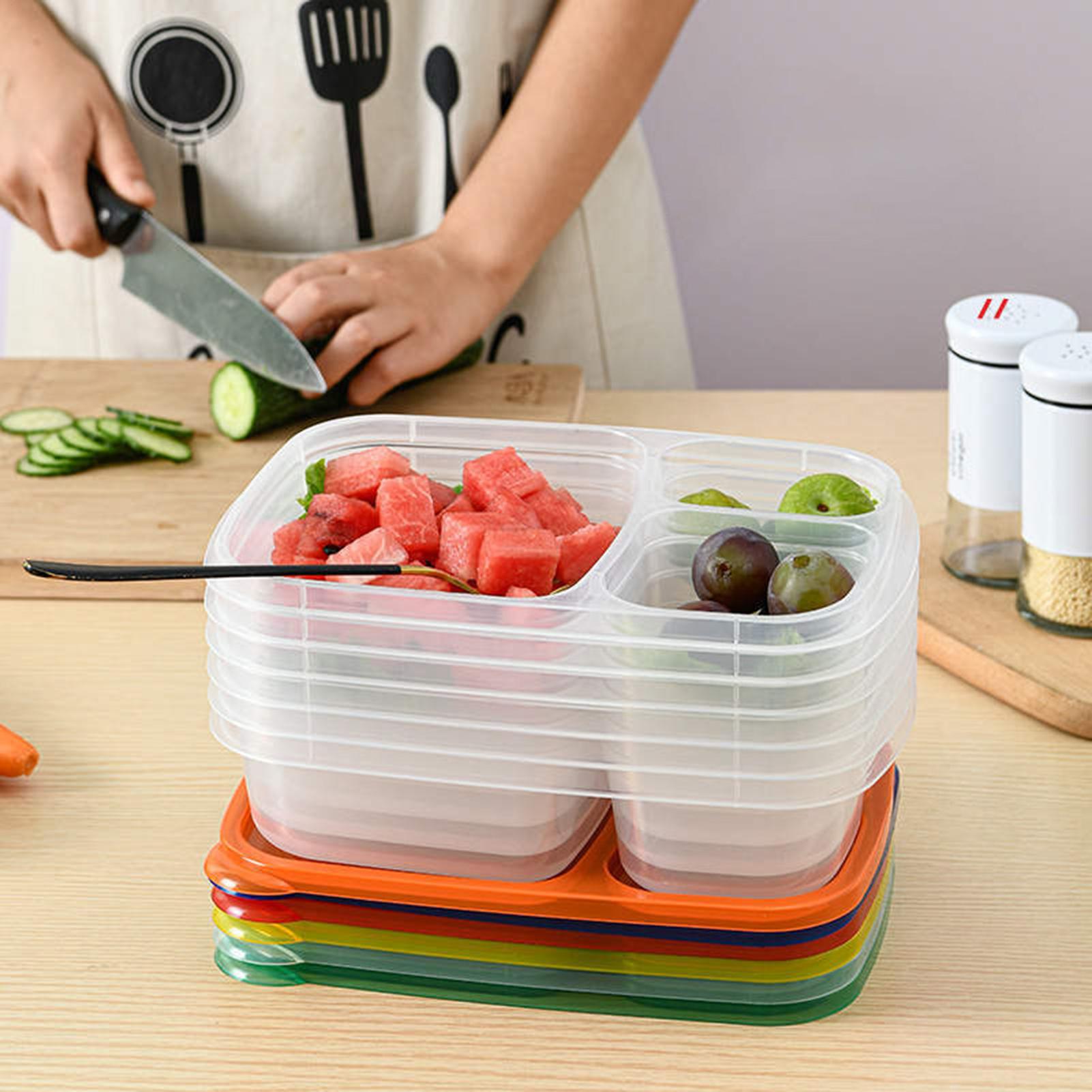 Meal Prep Containers 3-Compart - Meal Prep Restaurant のレビューと価格