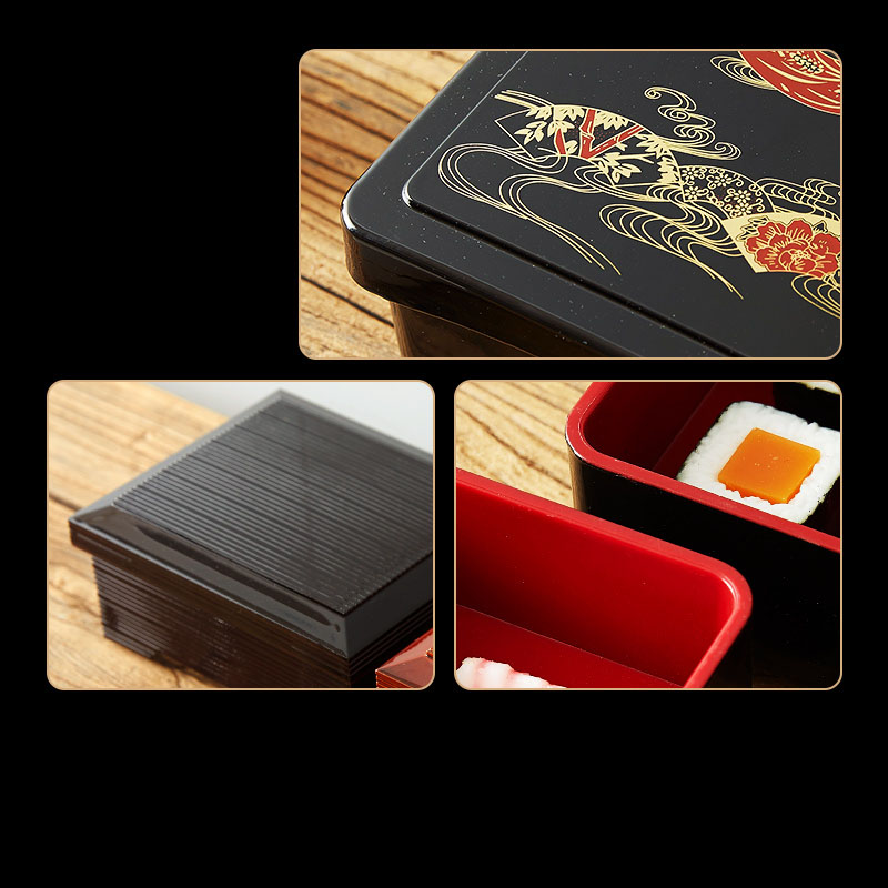 Japanese Lunch Box Sushi Box F - Meal Prep Japanese のレビューと価格