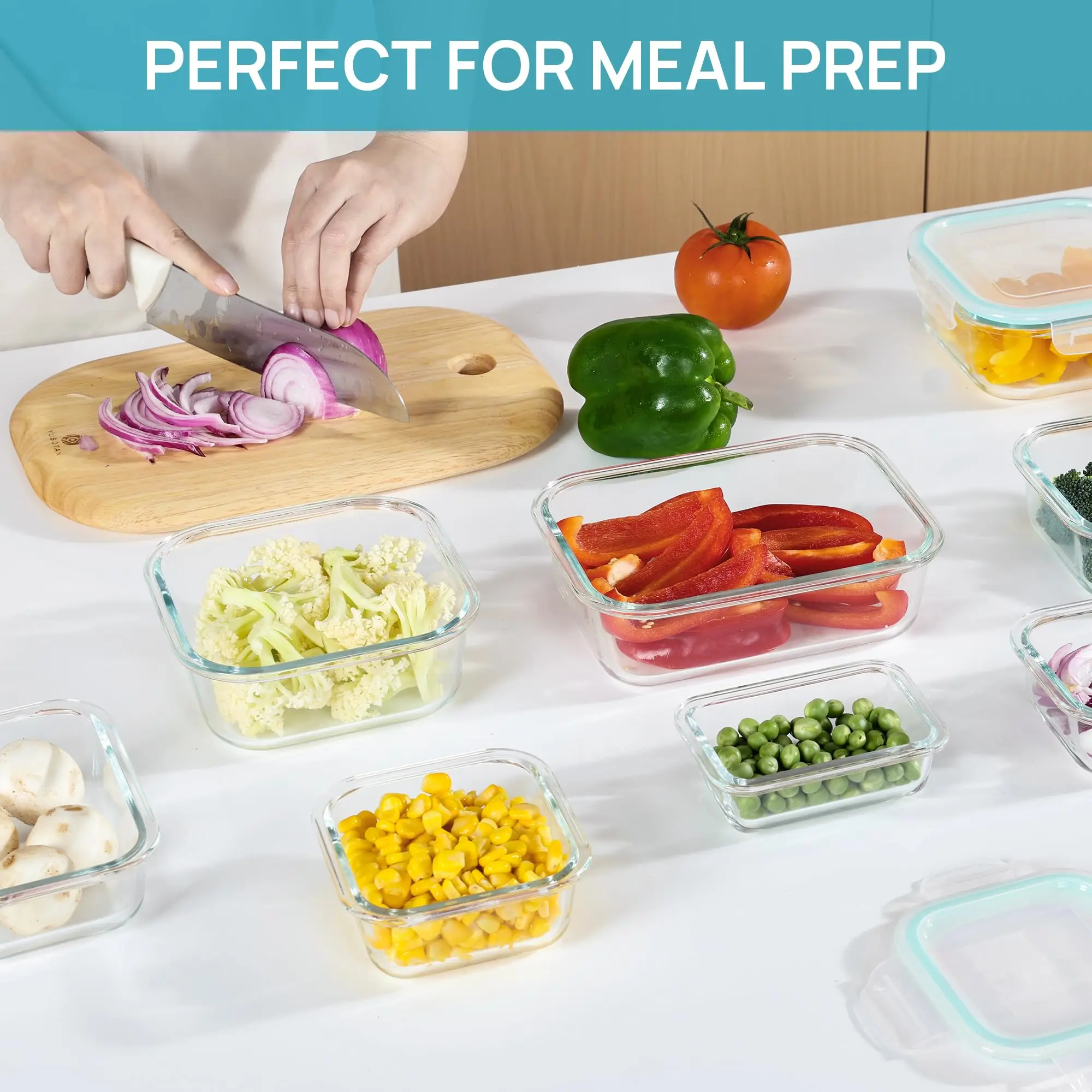 Glass Lunch Box Food Storage C - Meal Prep List のレビューと価格