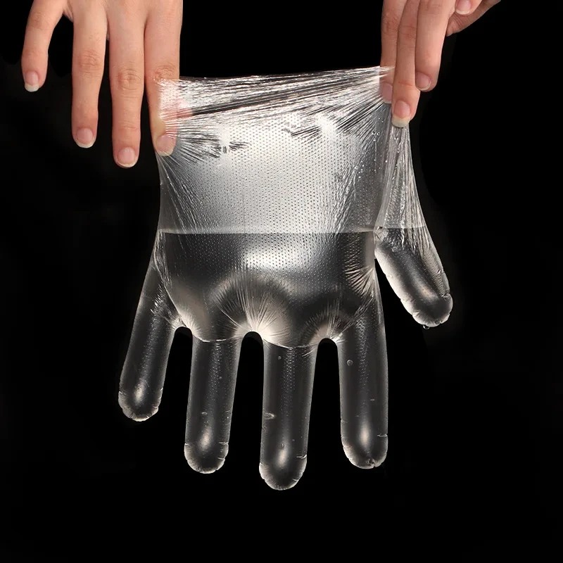 Clear Disposable Gloves Transp - Meal Prep Chef のレビューと価格